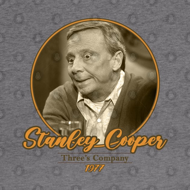 Stanley Roper - Three's Company by Viinlustraion